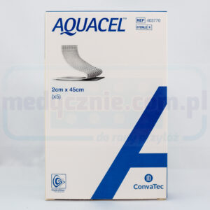 Aquacel 2*45cm Hydrofaser-Verband 1St.